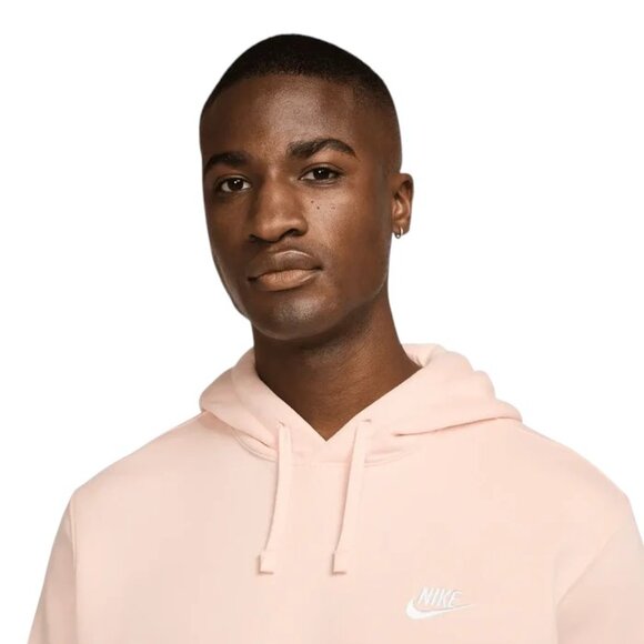 Nike Club Fleece Men's Sweatsuit Guava Ice Light Pink Fleece 2 PC Tracksuit NWT - Picture 5 of 10